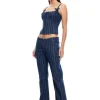 Charismatic Denim Corset