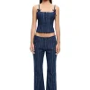 Charismatic Denim Corset