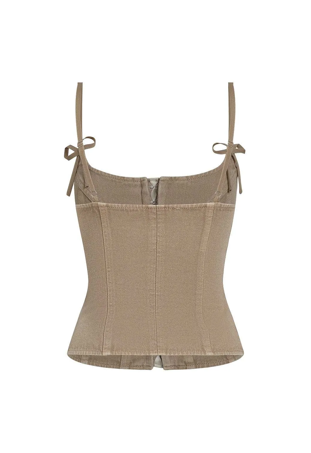 Charismatic Denim Corset