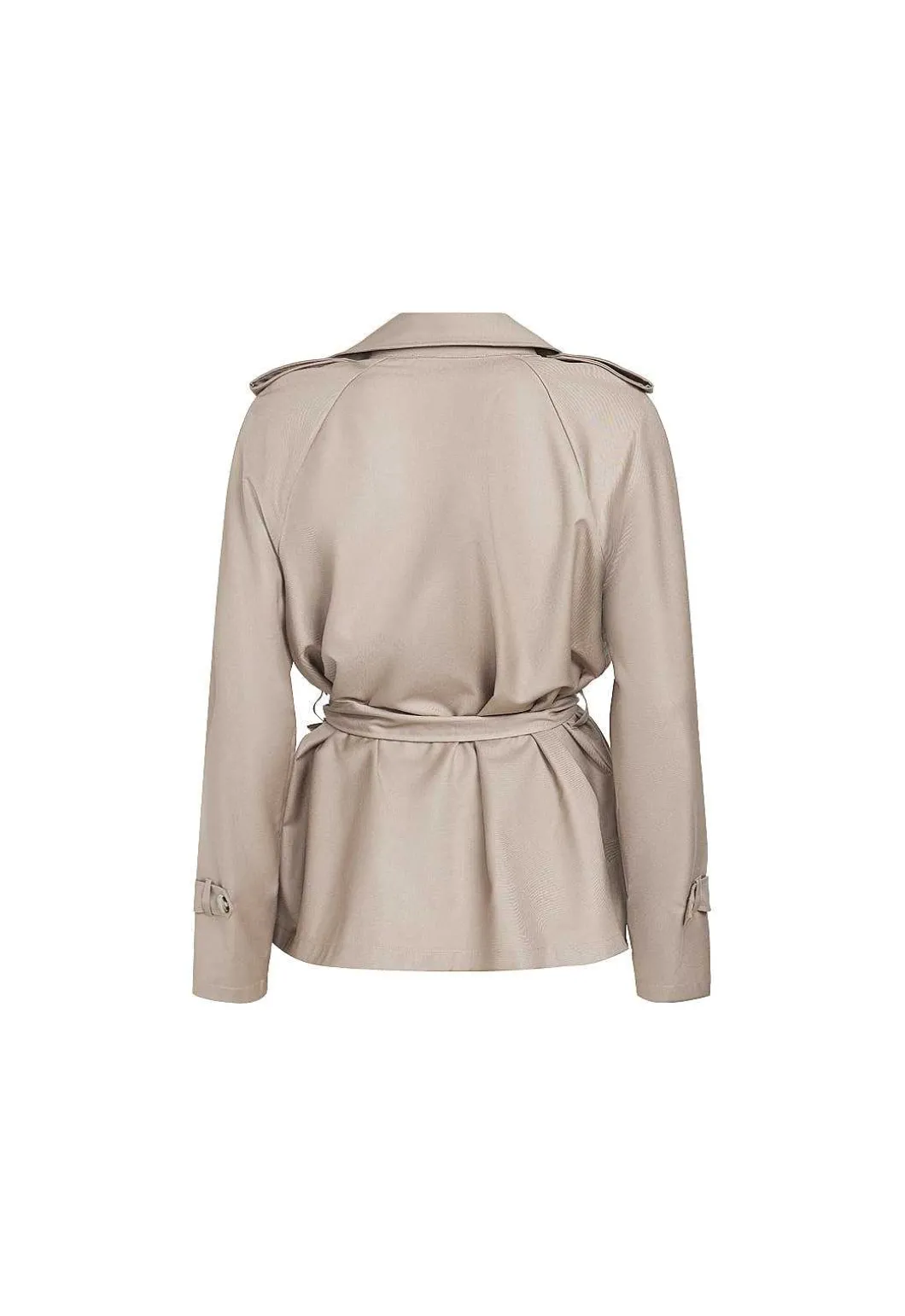 Cropped Trencherous Coat