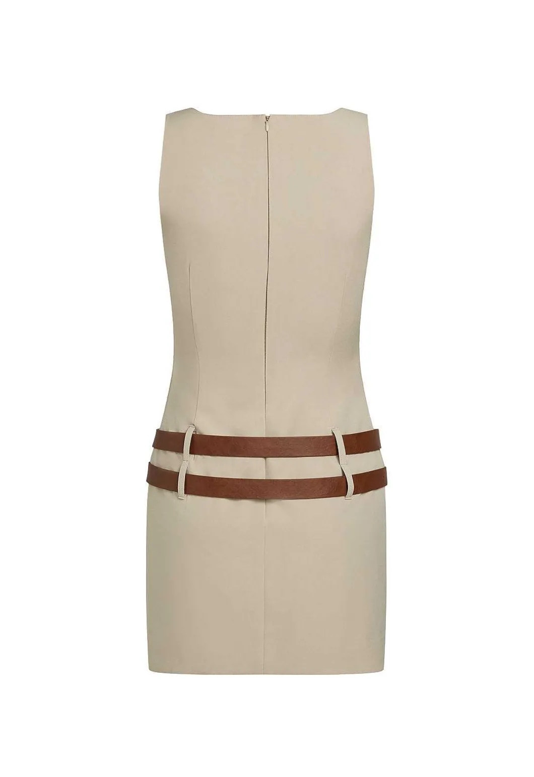Ethereal Buckle Mini Dress