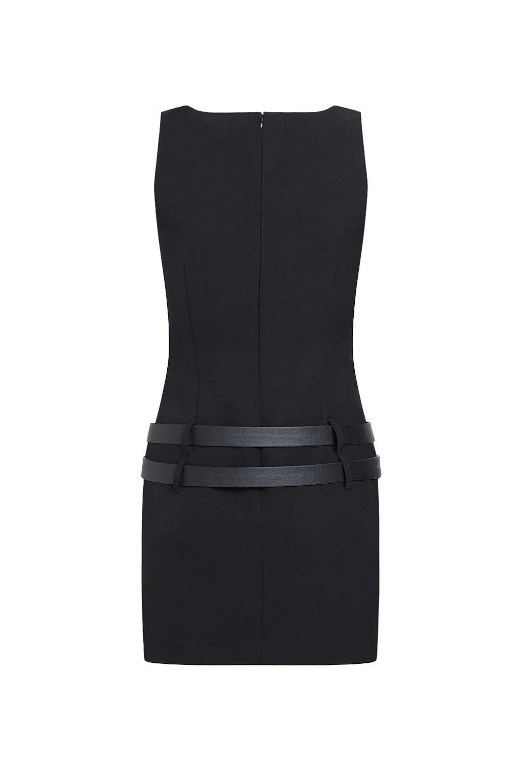 Ethereal Buckle Mini Dress
