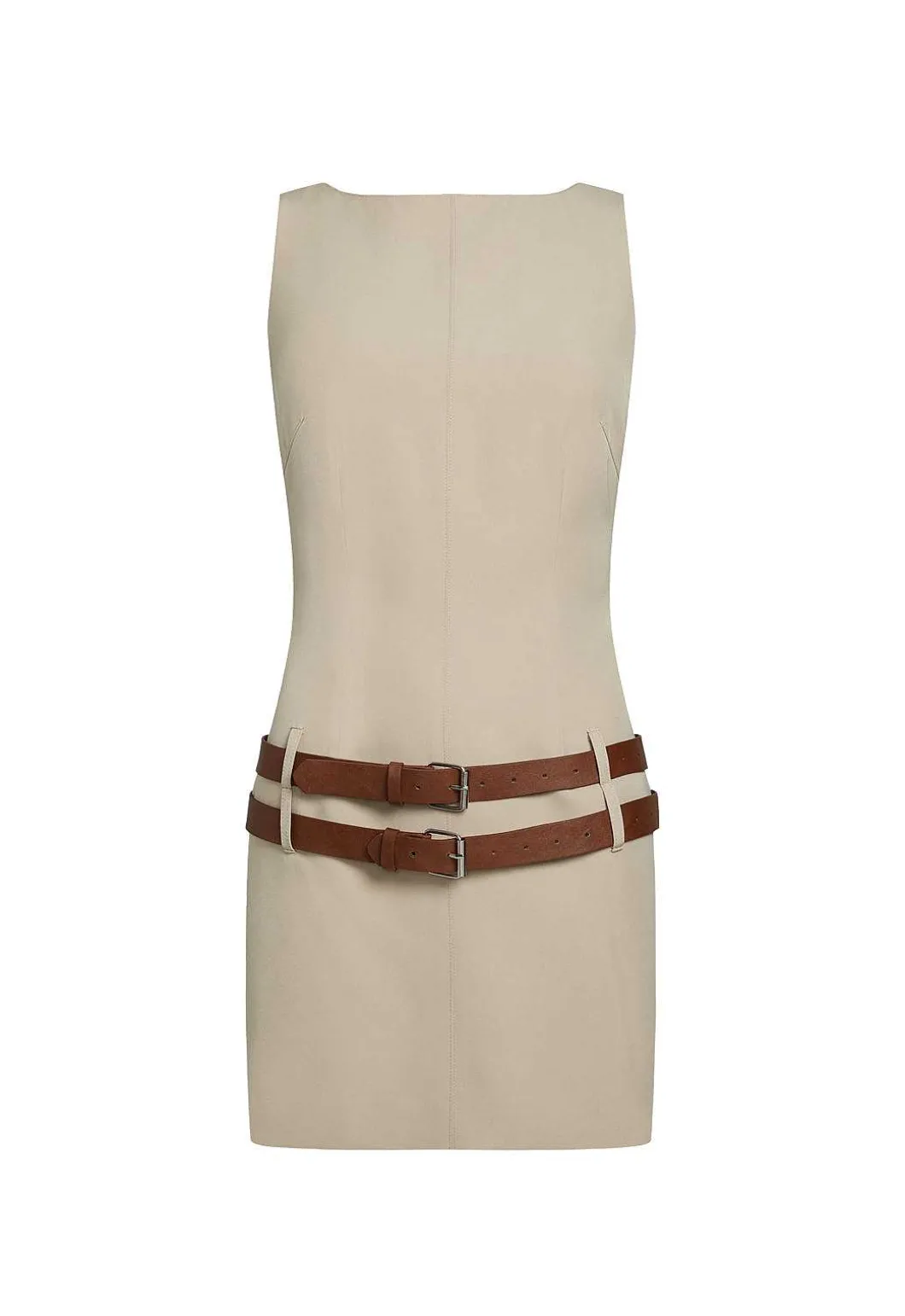 Ethereal Buckle Mini Dress