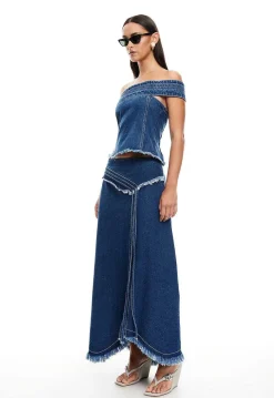 Madame Denim Skirt