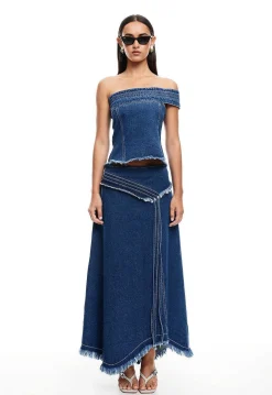Madame Denim Skirt