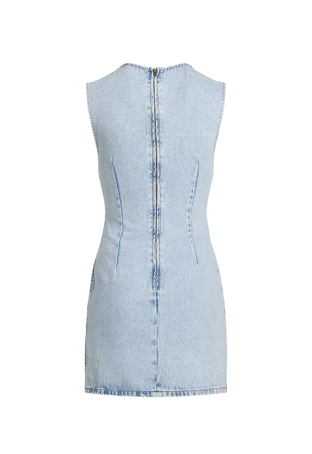 Sculpted Denim Mini