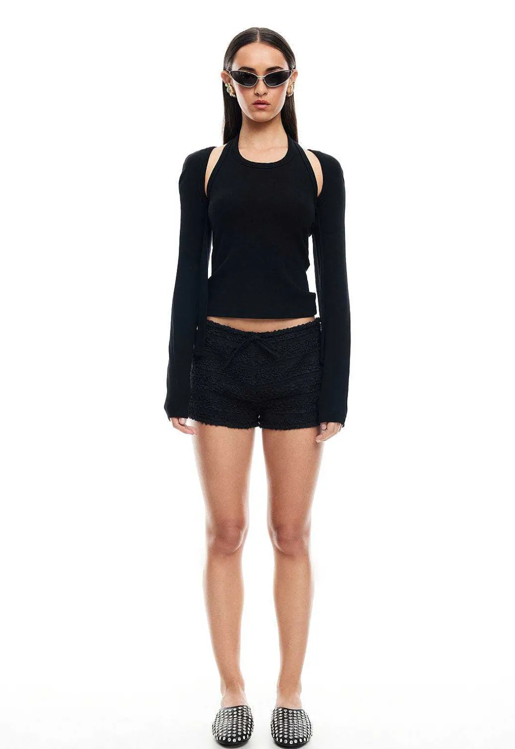 Sculpted Long Sleeve Tank