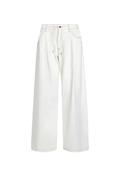Slouched Tie Up Jean