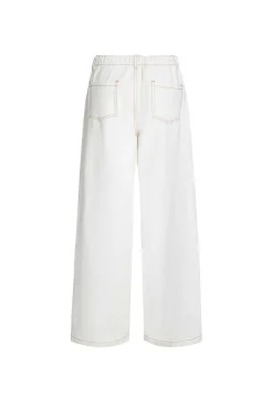 Slouched Tie Up Jean
