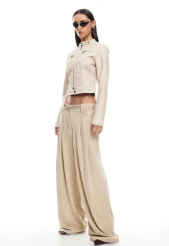 Slouched Tie Up Pant