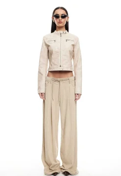 Slouched Tie Up Pant