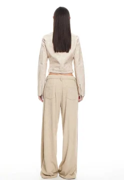Slouched Tie Up Pant