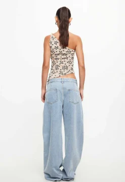Unveiling One Shoulder Top