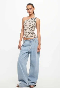 Unveiling One Shoulder Top