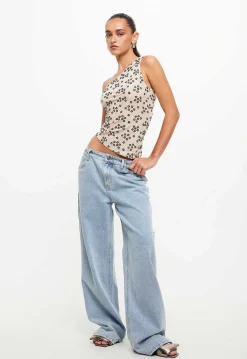 Unveiling One Shoulder Top